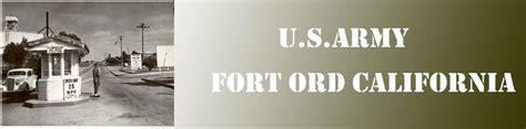 Fort Ord California