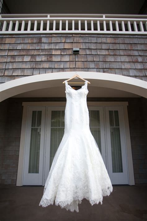 Hanging Dress Wedding Photography