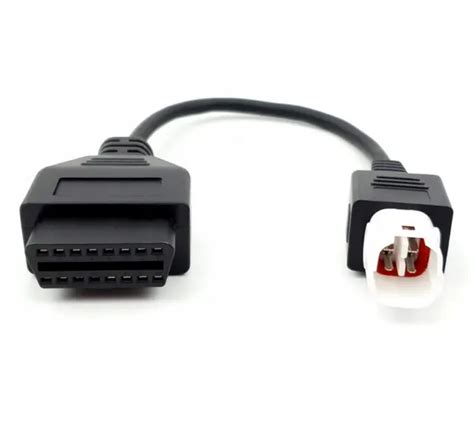 Yamaha 4 Pin To Obd2 Diagnostic Cable Obd Fault Code Reader Adaptor 15