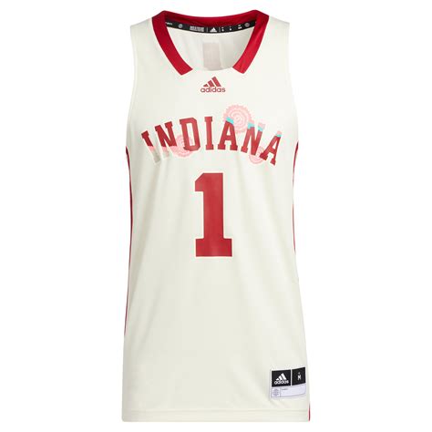 Men's adidas Cream Indiana Hoosiers Honoring Black Excellence Replica width=