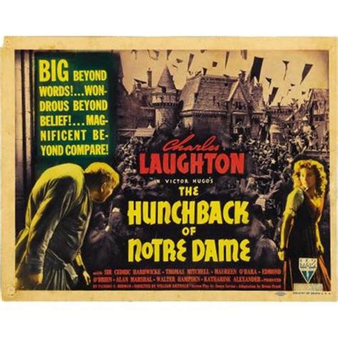 The Hunchback Of Notre Dame Rko 1939 Title