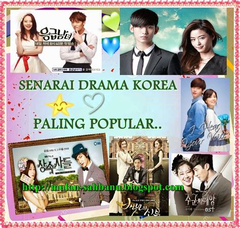 Ada 20 gudang lagu drama malaysiamelayu romantis tentang kawin paks terbaru, klik salah satu untuk download lagu mudah dan cepat. Senarai Top 70 Drama Korea Paling Popular Edisi 2014 ...