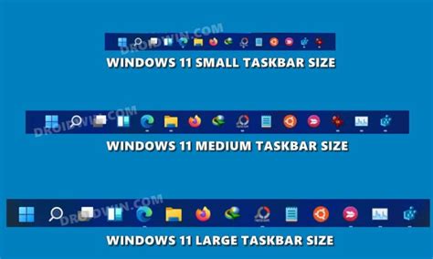 How To Change The Windows 11 Taskbar Size Ghacks Tech News All In One