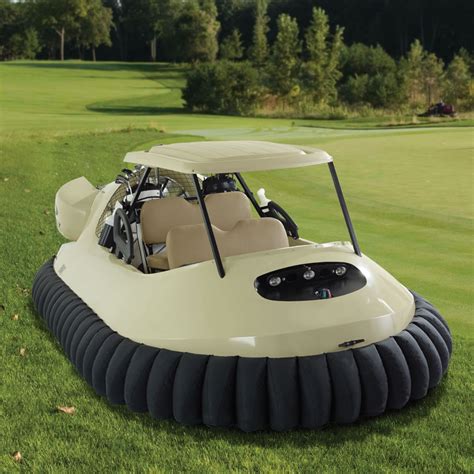The Golf Cart Hovercraft Hammacher Schlemmer