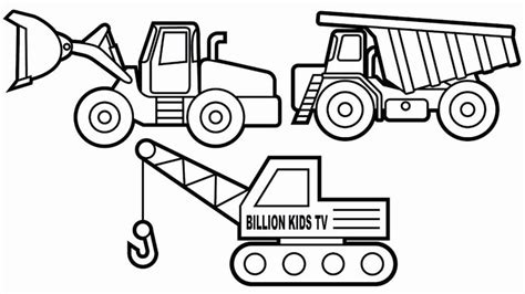 Crane truck drawing at getdrawings | free download. Construction Vehicle Coloring Pages Lovely Excavator ...
