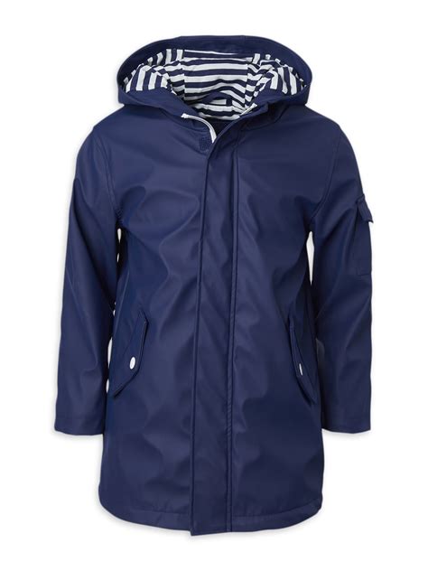 Ixtreme Baby And Toddler Boys Solid Raincoat Jacket Sizes 12m 4t