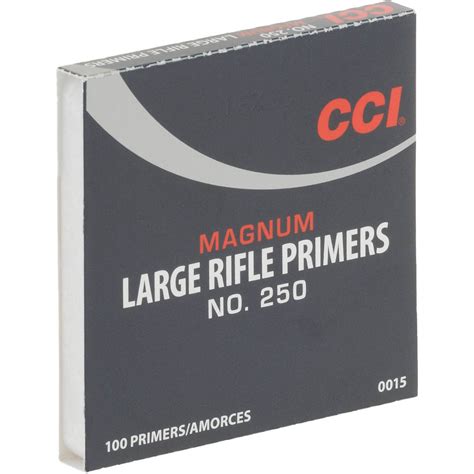 Cci Large Rifle Magnum Primers 250 Box Of 1000 10 Trays Of 100