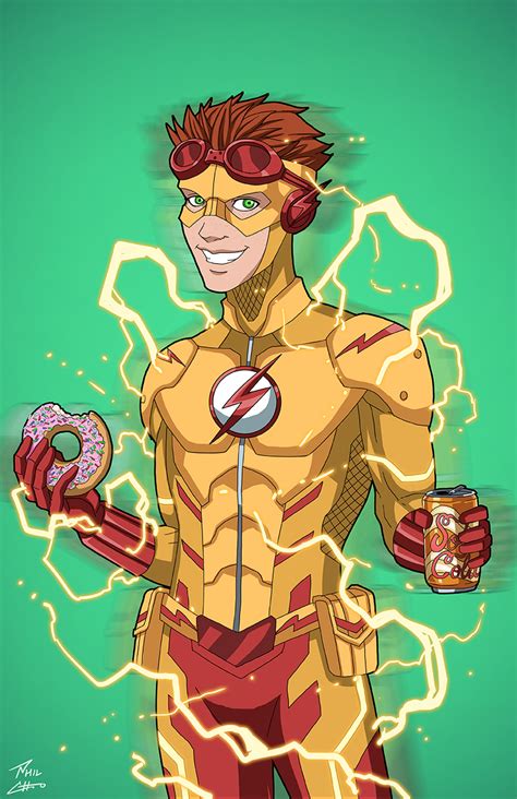 Kid Flash Earth 27 Commission By Phil Cho On Deviantart