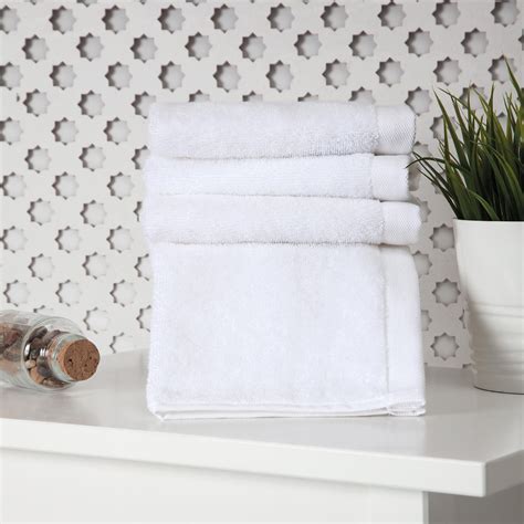 Ozan Premium Home 100 Genuine Turkish Cotton Horizon Washcloths Set Of