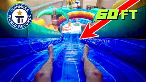 Worlds Biggest Water Slide World Record Youtube
