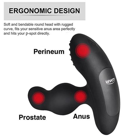360 Degree Rotating Rechargeable Wireless Remote Control Prostate Anal