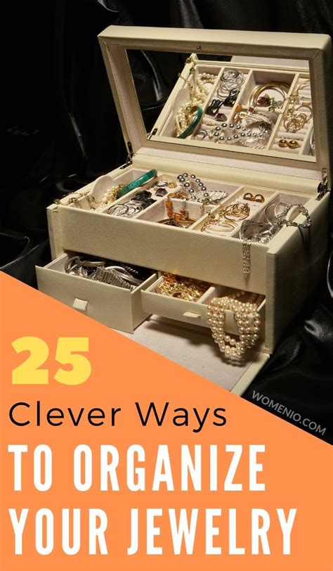 25 Clever Ways To Organize Your Jewelry