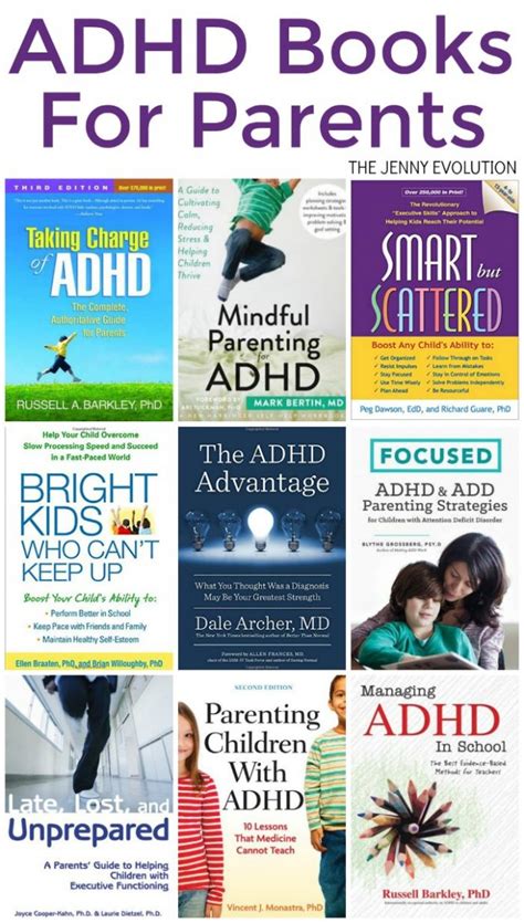 ADHD Books for Parents - Parenting, Organization and School