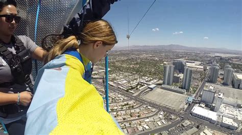 Sky Jump Stratosphere Las Vegas Youtube