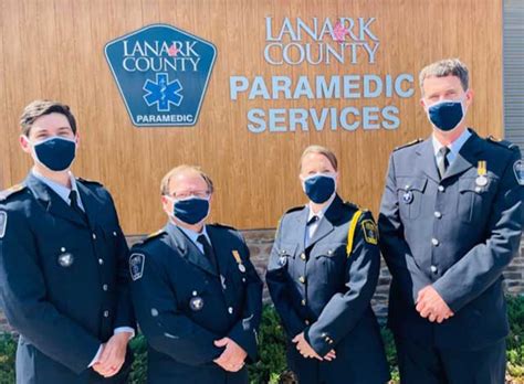 Four Lanark County Paramedics Presented With Bravery Awards Hometown News