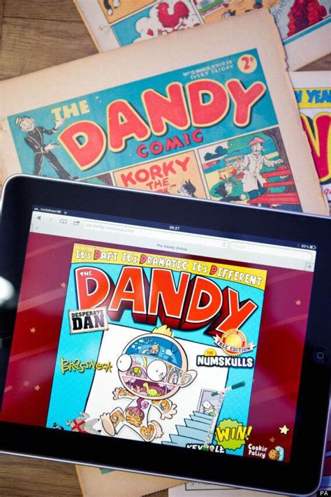 Dandy And Desperate Dan Turn Digital On 75th Anniversary Huffpost Uk News