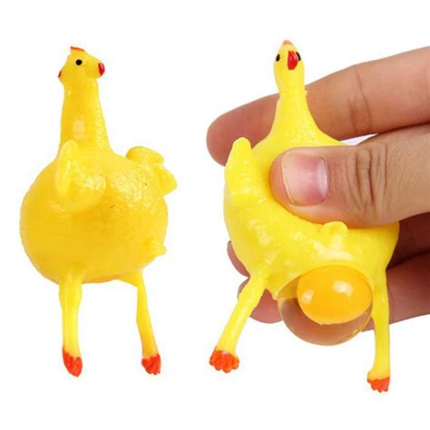 eggs chicken squeeze toy