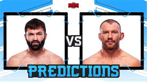 Andrei Arlovski Vs Jared Vanderaa Prediction Ufc 271 Youtube