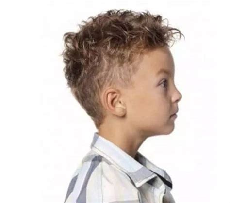 Although some of the styles in our collection may be a bit too adventurous and trendy, there is plenty of time to let your son's hair grow out again for a more traditional look. 10 Cool & Smart Curly Haircuts for Little Boys - Cool Men ...