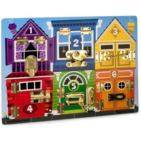 Latches Board Manipulative Learning Toy