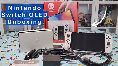 Unboxing The Nintendo Switch Oled Model Youtube