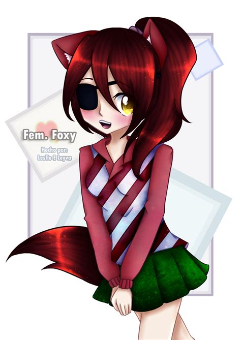 [fnaf] Female Foxy By Candlehead99 On Deviantart