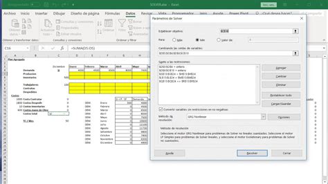 Plan Maestro De Produccion Excel Actualizado Septiembre 2021