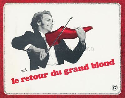 Pierre Richard Mireille Darc Le Retour Du Grand Blond Synopsis Original Eur Picclick Fr