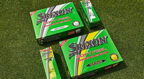 New Srixon Soft Feel Golf Balls With Improved Distance Golf