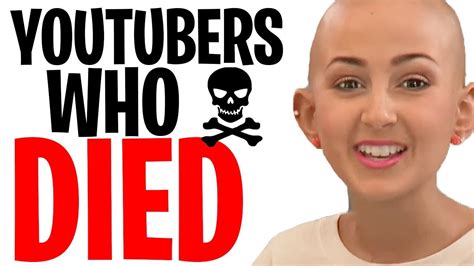 7 Dead Youtubers That Will Be Missed Forever Rip Ashley Wsfd Youtube