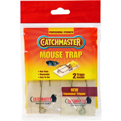 Catchmaster Mouse Snap Traps 2 Pack