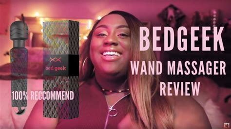Bedgeek Wand Massager Sex Toy Review Vibrating Wand That Will Actually Make You Orgasm Youtube