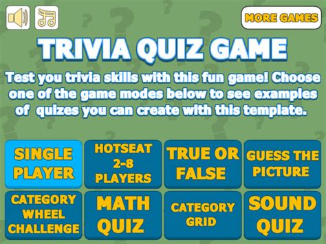 Released Trivia Quiz Game Template Unity Forum