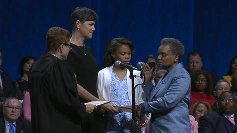 Lori Lightfoot Inauguration Chicagos First Openly Gay African