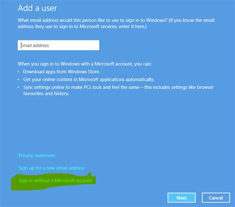 How To Create A New Local Offline User Account On Windows 8