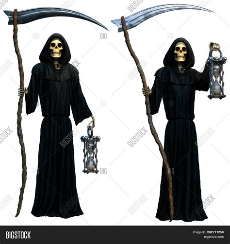Grim Reapers Scythes Image And Photo Free Trial Bigstock