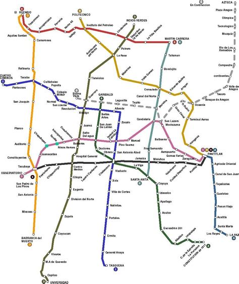 Mapa Metro De M Xico Great Osio Resources Design