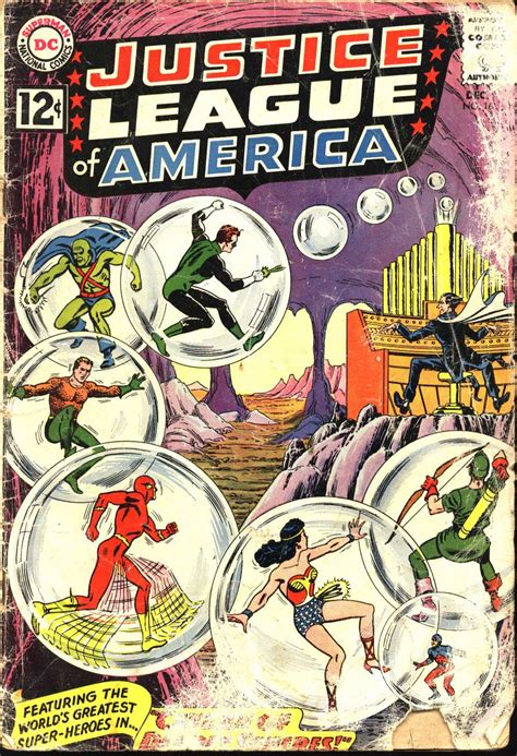 Silver Age Comics Justice League Of America 16