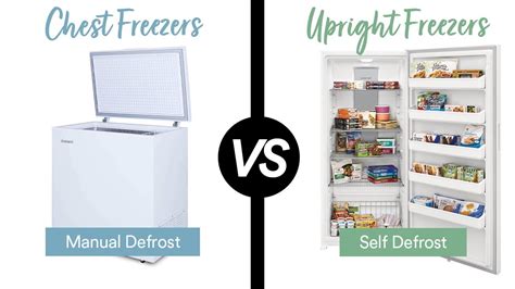 Chest Freezer Vs Upright Freezer Youtube