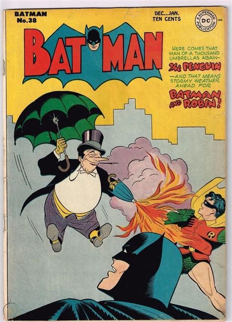 The History Of The Penguin Batmans Feathered Foe