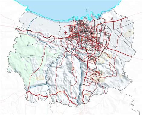 Berikut ini kami sajikan gambar peta wilayahnya secara lengkap. Peta Kota Semarang Lengkap, Gambar HD Ukuran Besar