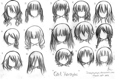 Chibi Hairstyles Hình Vẽ Anime Chibi Hình Vẽ Tóc