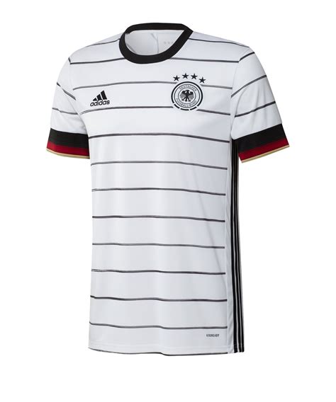 «nicht favorit, aber sehr hungrig»: adidas DFB Deutschland Trikot Home EM 2020 Weiss ...