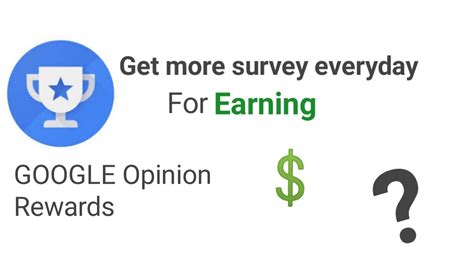 For each survey you complete, you will be paid up to $1 or rs.10 in india as play store credit. how to get more survey in google opinion rewards || Earn ...