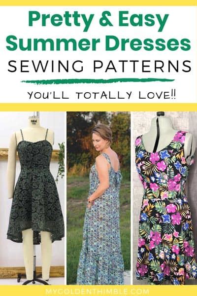 Free Summer Dress Sewing Patterns