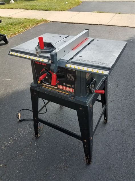 Craftsman Table Saw With Stand For Sale In Aurora Il Offerup