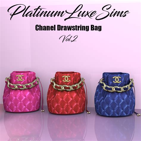 Platinumluxesims — Chanel Drawstring Bag Vol2 Now On My Patreon