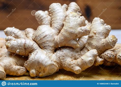 Fresh Gember Roots Used For Cooking And Medicine Stock Photo Image Of