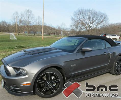 Ford mustang 4.6l superchargers are forced induction systems that increase the pressure or density of air that is supplied to the engine itself. Ford Mustang Supercharger Mongoose Hood GT V6 2013-2014 ...