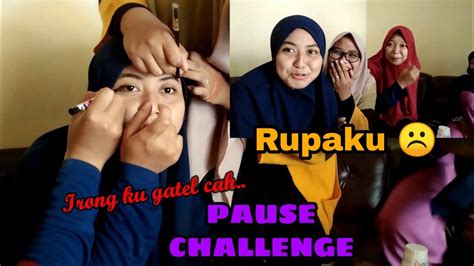 Pause Challenge Kerjain Dandanin Rohima Reaksinya Bikin Gemay😋😂 Youtube